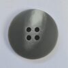 Grey Classic Flat 4 Hole Button