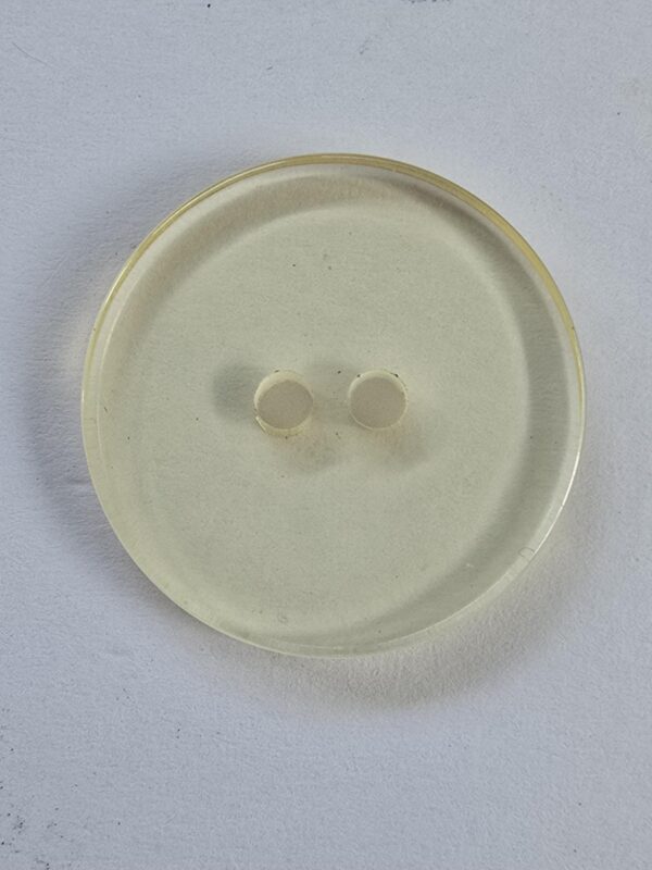 Yellow clear Backing Button