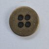 Brass 4 Hole Metal Shirt Button