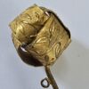 Stamped Brass 1920's Hat Pin