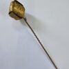 Stamped Brass 1920's Hat Pin