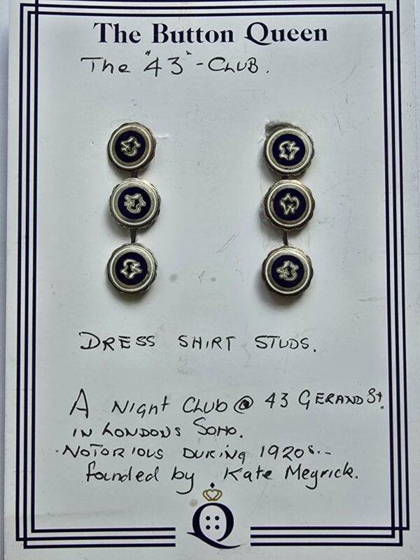 94e4767b-f0e7-4499-82d0-64aba356d670 Dress Shirt Stud for '43' Club London