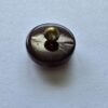 Brown Hand-Cut Plastic Shanked Button