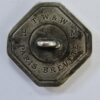 Fine Feanch Silver Plated Shanked Button