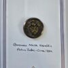 German Mock Heraldic Button
