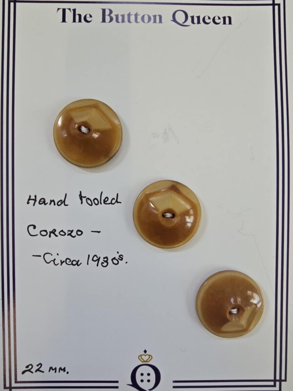 Hand-Tooled Corozo