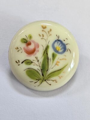 Hand Paint Enamel with Gold Trim