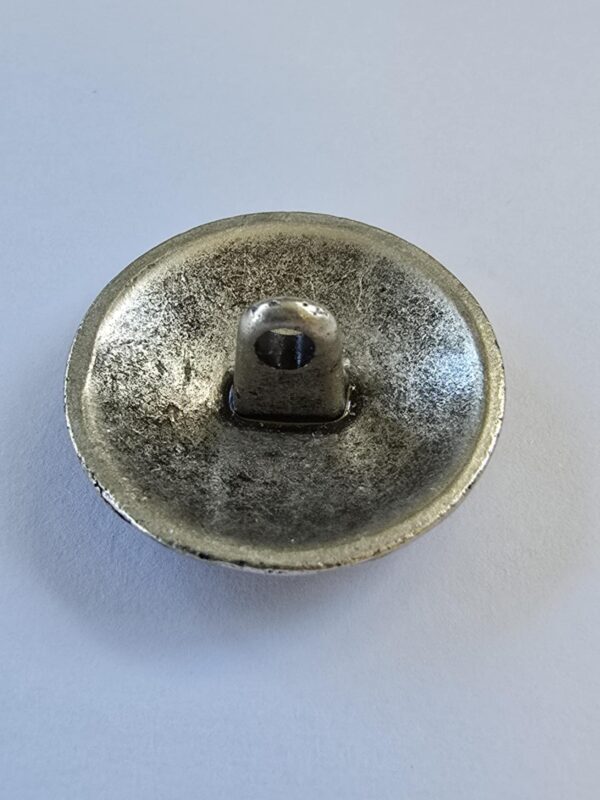 Old Silver Dimond Celtic Design Metal Shanked Button