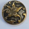 Brass Mounted on Silver Plated Button