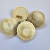 dfc24f49-73ad-4067-902a-9f6491973eff Pale Blonde Shanked Rimmed Horn Button