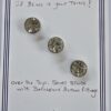 Set of 3 Glass Shirt Studs