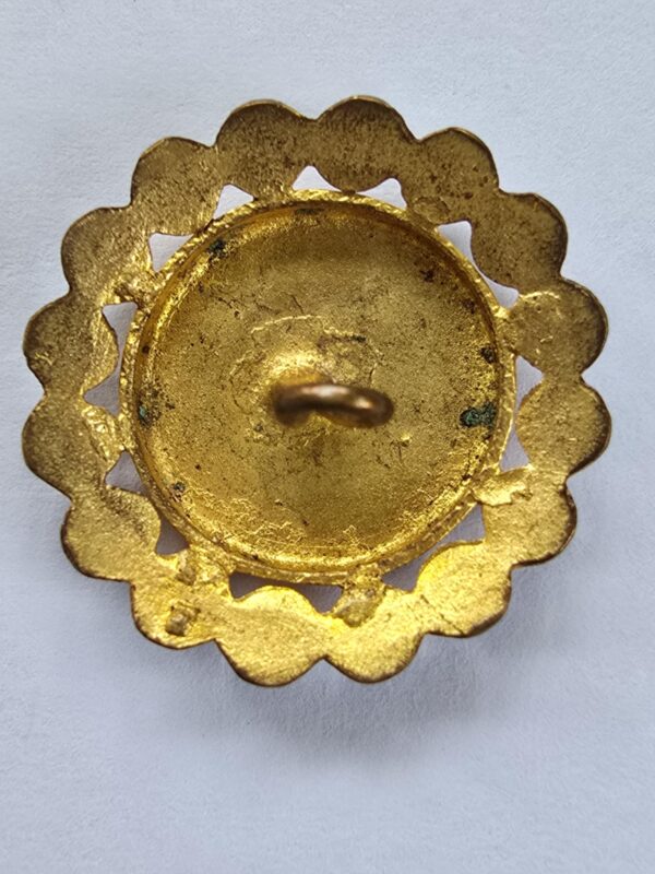 Enamel on brass with Turquise Rim