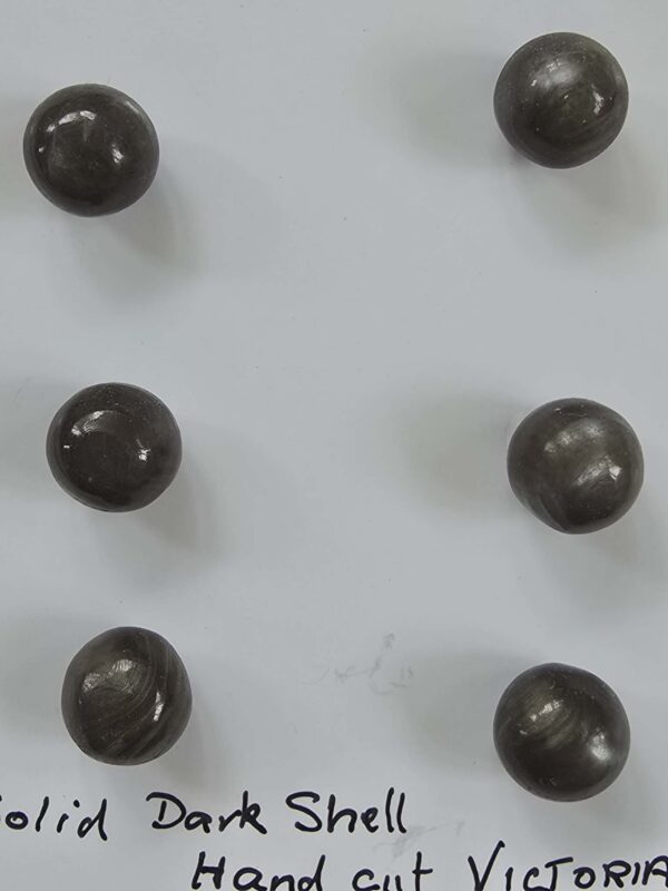 Dark Shell Ball Buttons