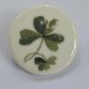 Hand Painted 'Shamrock' on Porcelain