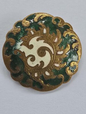 Set of EM Paris Enamel Buttons