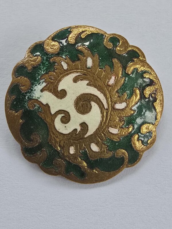 Set of EM Paris Enamel Buttons