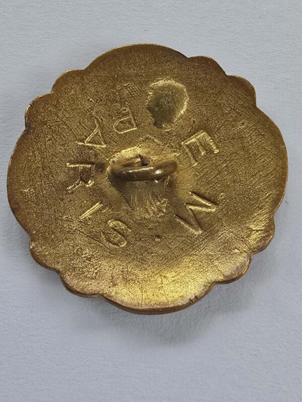 Set of EM Paris Enamel Buttons