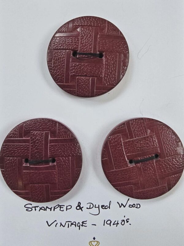 cfa440fe-f4b4-41ab-b7a7-3b1f71e5a5ce Set of Stamped and Dyed Wood