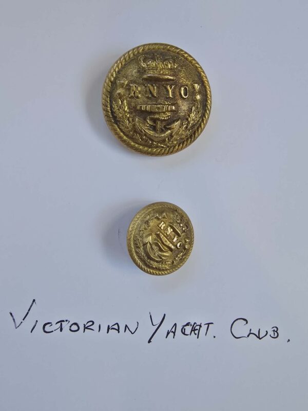 Victorian Yacht Club Buttons