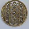 Finely Pierced Brass and Cut Steel