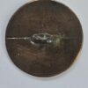 Sliver Plated Brass Basket Weave Design Button