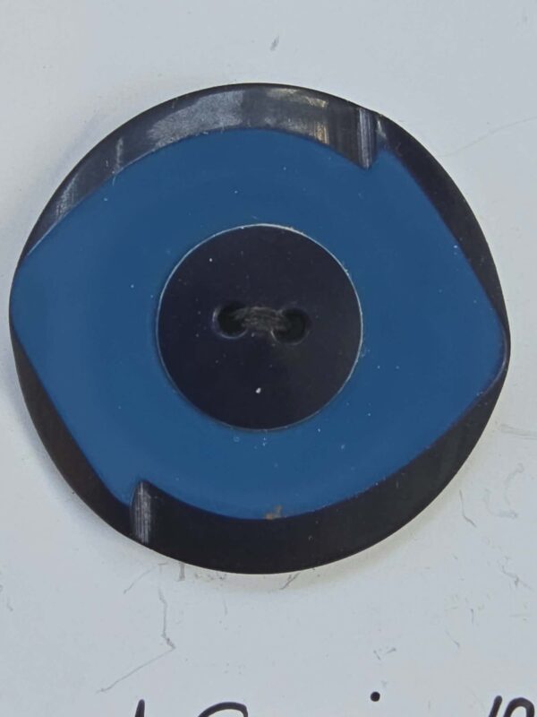Vintage Cut and Dyed Casein Button