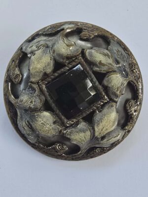 Edwardian Cold Painted White Metal