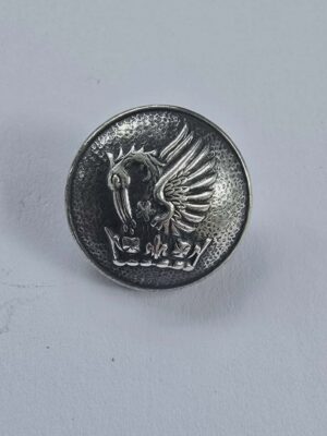 Set of Silver Plated "Pelican with Crown" Livery Buttons