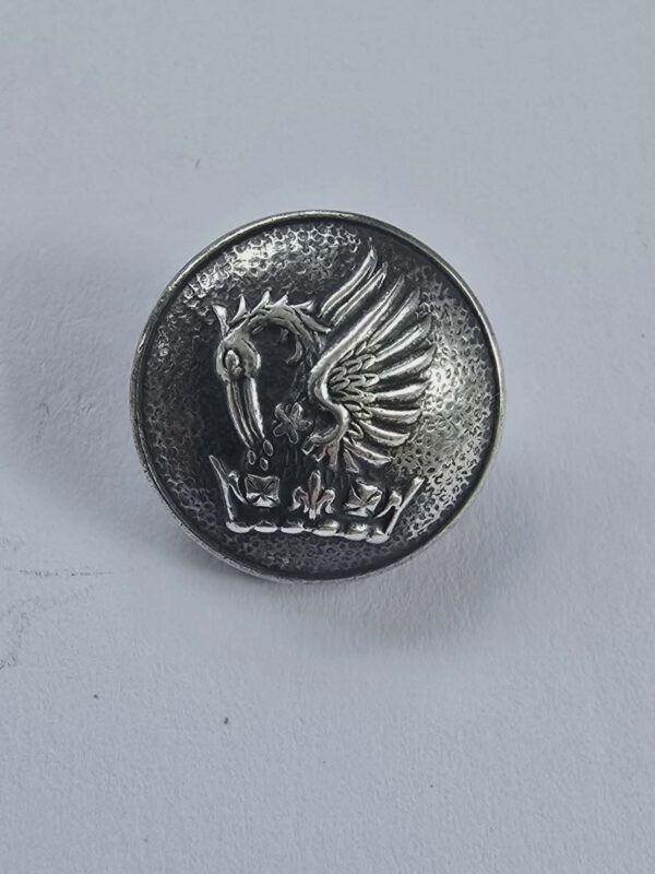 Set of Silver Plated "Pelican with Crown" Livery Buttons