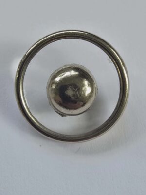 Set of Vintage Clear Glass Buttons