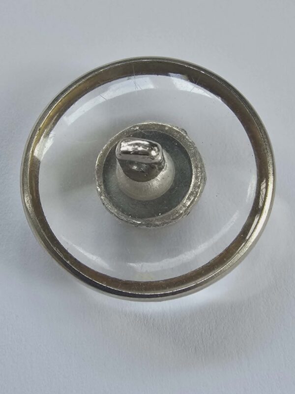Set of Vintage Clear Glass Buttons