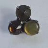 3 Stone Modern Claw Set Buttons