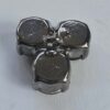 3 Stone Modern Claw Set Buttons