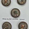Set of Hand Painted Persion Design