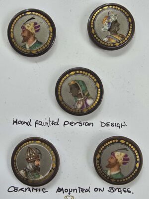 Set of Hand Painted Persion Design