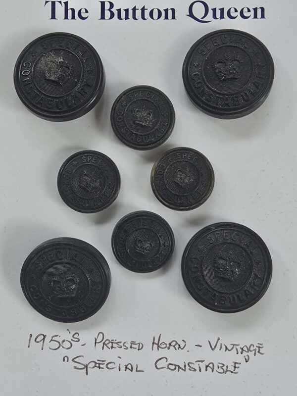 Special Constable Pressed Horn Set