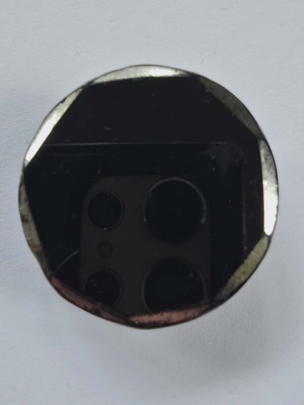 Set of Flat Black Glass