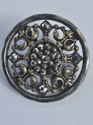 Brass Inset and Cut Steel