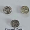 c49b1de5-36b7-4cee-9e3f-8f69856cf6a5 Set of Clear Glass Silvered Back Buttons