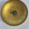 Stamped Steel on Brass Button