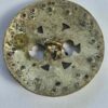 266e5d0b-3e25-43d3-902d-0a69a029cee2 Brass 'Fleur de Lys' & Cut Steel Button
