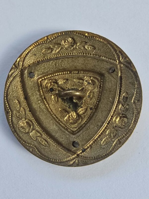 65ae9433-9709-42fc-a89d-b71276116991 Hand Painted on Brass Button