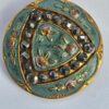 749f10e6-4887-49a9-964c-bb365f3eeea5 Hand Painted on Brass Button