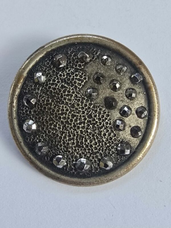 Assorted collection of Various Cut Steel Buttons
