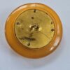 Horn Steel and Glass Button