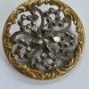 2b808300-1ae3-4ec7-b23b-784eb5a9e0f8 White Metal & Brass Button