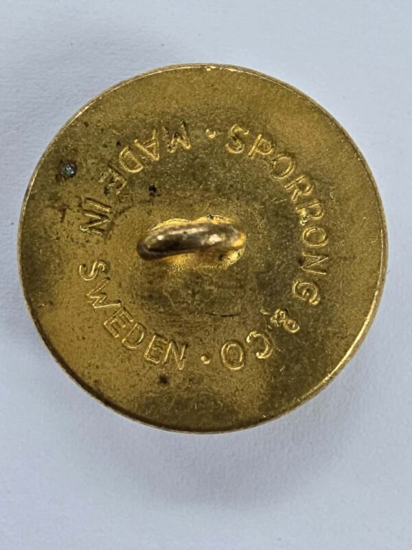 Swedish Royal Court Button