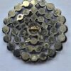 Set of 3 Matched Fashion Cut Steel Buttons