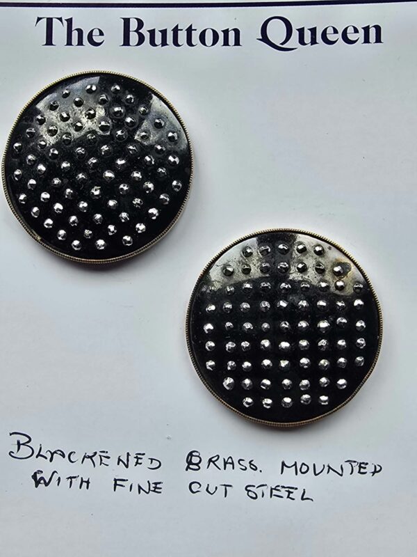Blackend Brass Mounted with Fine Cut Steel